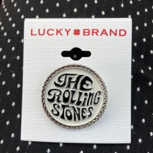 Rolling Stones enamel lapel Pin